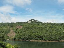Pokfulam Reservoir, Mount Kellet at the top.