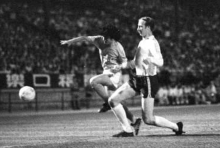 UK soccer player in Hong Kong - Sir Bobby Charlton 1977