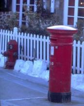 1965 Queen Victoria Postbox No. 50. at Victoria Gap