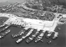 Hoi Tin Garden Restaurant 1976 - Landfill almost completed