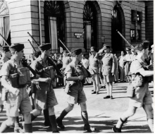 C-force arrived in Hong Kong 1941