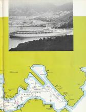 Hong Kong Port Map Eastern Harbour 1968