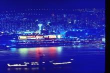 Ocean Terminal at night