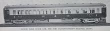 Canton-Hankow Railway - All-Steel 2nd Class Passenger Carriage - 1936