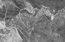 1963 Mount Davis Battery Aerial Photo