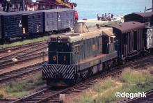  KCR No 51 SIR ALEXANDER Hung Hom freight yard 09 1980
