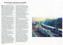 Orient Express visits Hong Kong