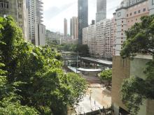 From Pokfield Path towards Kennedy Town MTR