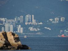 HK Island West, from Kwun Yam Wan, Cheung Chau