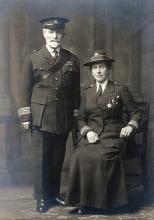 Sir James Cantlie and Lady Mabel Cantlie in St Johns Ambulance Uniform