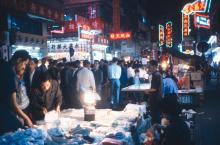 Temple Street night market, c.1967