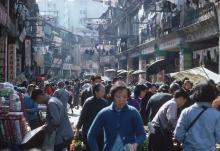Reclamation Street, Yau Ma Tei, looking south, c.1967