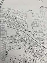 1958 map 1:2400 showing east point