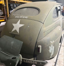 A 1941 military staff car