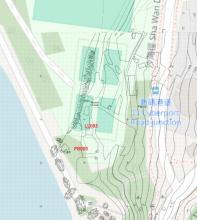 Pillbox 003 & Lyon Light 003 - Telegraph Bay, Overlapping of 1969 and current map
