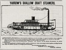 Comparison - Yarrow & Co. Shipbuilder Advertisement 1895