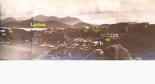 1920s Cheung Chau, View from House 20, numbered
