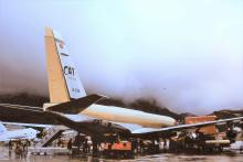 1964 Kai Tak Airport - Civil Air Transport Convair 880