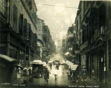 1927 D' Aguilar Street on a Rainy Day