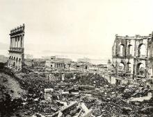 1945 Ruin after the war (Queen's College)