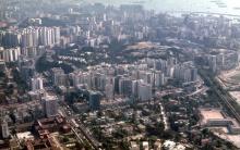 1971 Over Central Kowloon - Landing Kai Tak 3