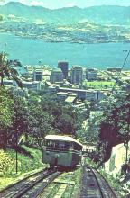 The Peak Tram Hong Kong 1960