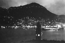 Hong Kong 1930s, view over the harbour from Kowloon
