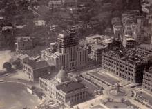 1935 Over Statue Square