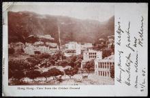 Postcard Hong Kong - Hong Kong View from the Cricket Ground, 1905