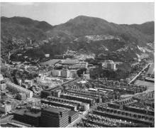 1950s Aerial view of Causeway Bay and Leighton Hill