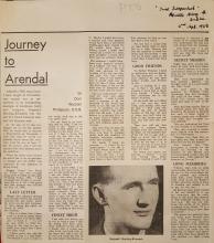 Journey to Arendal, Irish Independent, 1968