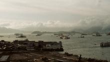 Hong Kong   - Vehicular Ferry Pier-   June 1971