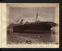 1874 typhoon - SS Alaska