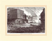 Fire at Hong Kong 1866