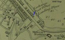1845 Map (detail) Central