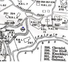 1924 Map - Clavadel