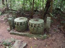 Remains of sugar cane press, Tai Lo Village, Sai Kung.