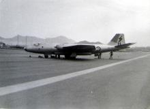 Canberra Bomber at Kai Tak