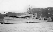 HMS London Hong Kong 1948