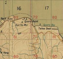 1922 North Point Map