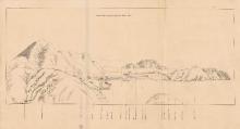 1846 - sketch map -  CHUCK CHU (STANLEY) from the northwest
