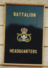 Battalion HQ Sign (Stonecutters Island)