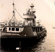Fire boat Sir Alexander Grantham - 1954