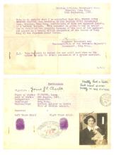 Yvonne Charter's Stanley Camp passport