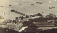 Wellington Battery Pier 1880s