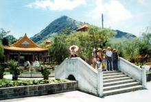 Po Lin Monastery gardens