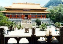 Temple, Po Lin Monastery