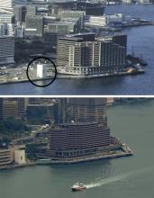 Regent/Intercontinental Hotel 1980 and 2014