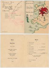 1950 St David's Day menu