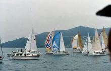1990 - start of China Sea Race